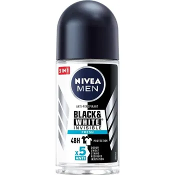 Nivea Men roll-on antiperspirant 50 ml Invisible Black & White Fresh