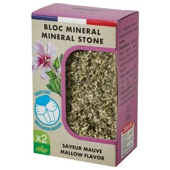 Krmivo pro hlodavce Minerální kámen EDEN hlodavci sléz 2x100g Zolux