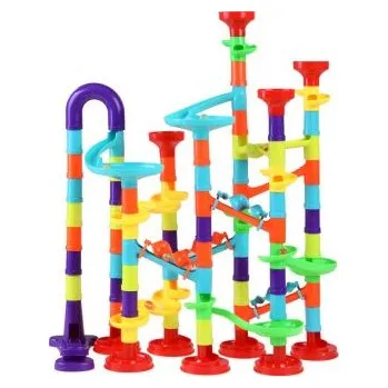 Kuličková dráha Barevná kuličková drahá, 113 dílků