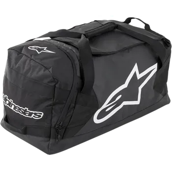 Cestovní taška Velká textilní motokrosová cestovní taška ALPINESTARS BAG GOANNA barva černá/bílá, kapacita 125 litrů