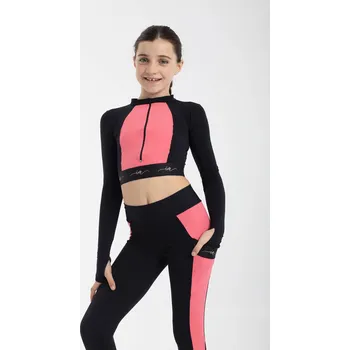 Dámské legíny Intermezzo,Legíny s kapsou 5529, růžová XXL