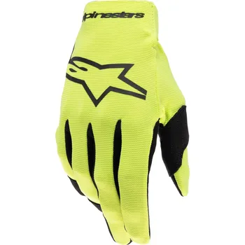 Moto oblečení Rukavice RADAR, ALPINESTARS, dětské (žlutá fluo/černá) 2026 (Velikost: L)