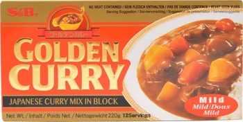 Omáčka S&B Foods Golden Curry Japanese Curry Mix In Block Mild 220 g