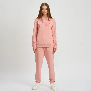 Dívčí mikina Dívčí mikina s kapucí WGSW - broskvová 158