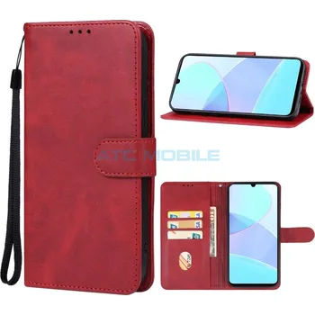 Pouzdro na mobilní telefon Pouzdro Shield4U Realme C51 (RMX3830) otevírací červené a zpět 33 Kč s ATC Clubem