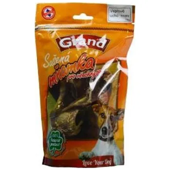 Pamlsek pro psa GRAND Ucho vepřové kousky 100g