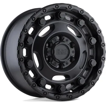 Alu kolo Black Rhino glacier disk 16x8 6x139.7 112.1 et35, matte black