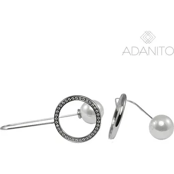 Náušnice Náušnice z chirurgické oceli s perlou