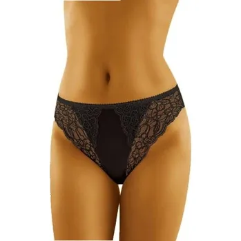 Dámské spodní prádlo Dámské kalhotky Wolbar Elis black černé S