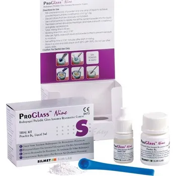 Průmyslové lepidlo Silmet Proglass Varianta: One, sada (34 g / 14 ml)