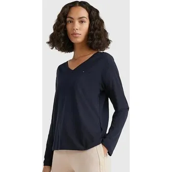 Dámské tričko Dámské triko Tommy Hilfiger UW0UW03911 modrá S