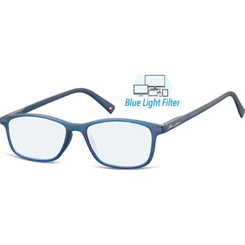 Brýle na čtení MONTANA EYEWEAR Slim dioptrické brýle na počítač BLF51A +2,50 Flex