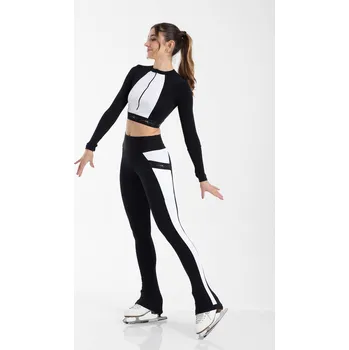 Dámská mikina Intermezzo,Top se zipem 6602, bílá L