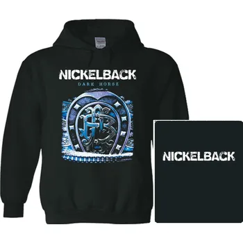 Pánské oblečení mikina s kapucí Nickelback - Dark Horse