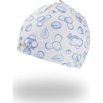 Čepice Little Angel Čepice smyk natahovací TISK Outlast ® - sv.ledově modrá myšky Velikost čepic: 2 | 39-41 cm