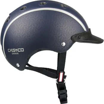 Jezdecká přilba Jezdecká helma Casco Choice NEW (52-56 cm), tmavě modrá Barva: Tmavě modrá, Velikost: UNI