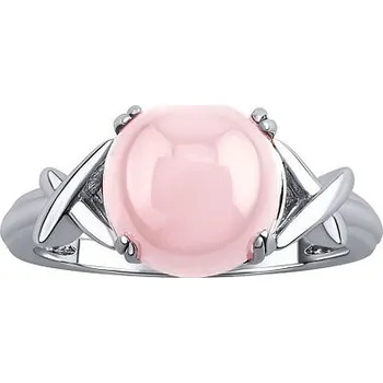 Prsten Stříbrný prsten Donel s přírodním růženínem velikost obvod 60 mm JST15487RRO-obvod 60mm