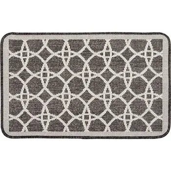 Rohožka Rohožka Flex Kruhy 50 x 80 cm antracit