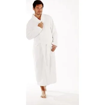 Dámský župan Dámský či pánský župan se šálovým límcem Vestis 2150 Sauna 0100 - bílá XXL