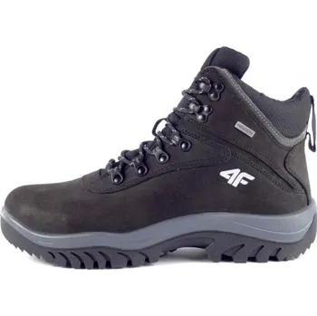 Pánská treková obuv 4F trekingová obuv OBMH205 černá, velikost 46