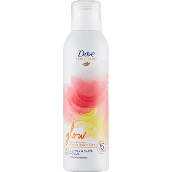 Sprchový gel DOVE Bath Therapy Glow Blood Orange & Spiced Rhubarb Scent sprchová a holicí pěna 200 ml