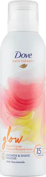 Sprchový gel DOVE Bath Therapy Glow Blood Orange & Spiced Rhubarb Scent sprchová a holicí pěna 200 ml