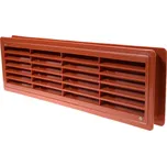 Větrací mřížka dveřní 460x135 mm - sada 2 ks - calvados - MIKAWI 66-5308