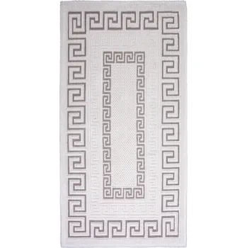 Koberec Šedobéžový bavlněný koberec Vitaus Versace, 60 x 90 cm ID_679472