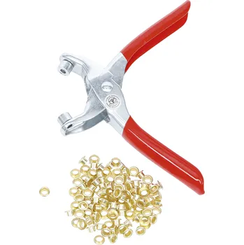 Sada nářadí BGS Diy BGS 75830, Kleště na duté nýty se 100 dutými nýty | 4,5 mm