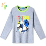 Chlapecké triko Kugo HC0763 - šedá Barva: Šedá, Velikost: 116