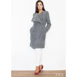 Dámský kabát FIGL M408 šedý šedá XL