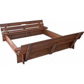 Pískoviště Pískoviště s lavičkami a poklopem-RJ