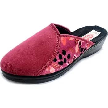 Dámské pantofle Dámské bačkory Rogallo 28347 Barva: Vínová, Velikost: 38