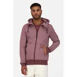 Mikina Alife and Kickin TRASHERAK Z Dark Cherry Melange velikost XXL