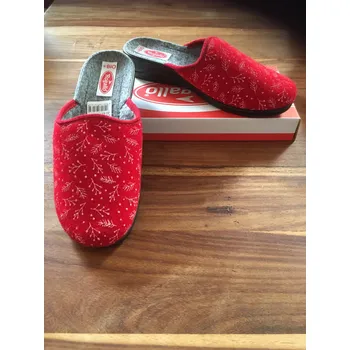 Dámské pantofle Dámské pantofle nezateplené ROGALLO Barva: Červená, Velikost: 37