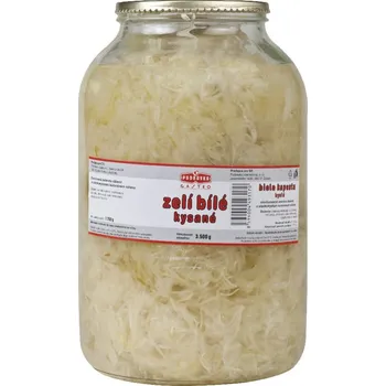 konzervovaná zelenina Zelí kysané 3,5 kg sklo Lagris