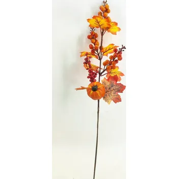 umělá květina Podzimní větvička 60 cm (136840 015 KWI-79-00868-22 větvička)