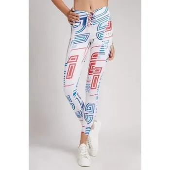 Dámské legíny Dámské sportovní legíny Guess V2RB27 AGATHA bílá M