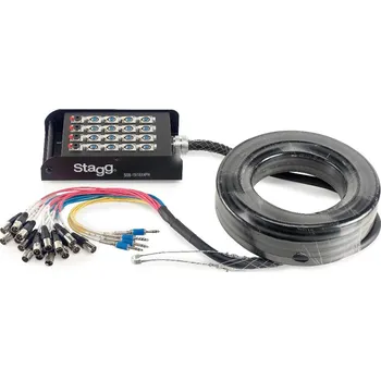 Audio kabel Stagg SSB-15/16X4PH, multicore kabel se stageboxem, 15 m