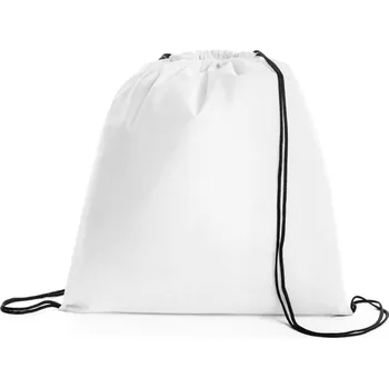 Sportovní vak BOXP. Taška na batoh z netkané textilie (80 g/m²) - Bílá