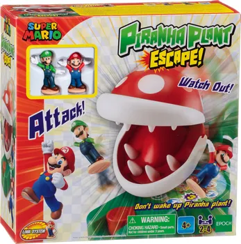 Desková hra Epoch Games Super Mario Piranha Plant Escape