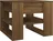 Konferenční stolek z kompozitního dřeva 55,5 x 55 x 45 cm, hnědý dub