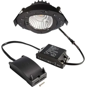 Deko-Light stropní vestavné svítidlo, Dione IP, 8,5 W, DIM, 2700 K, 220-240V 750 lm černá 565390