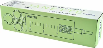 Injekční stříkačka ALFA VITA Janette Stříkačka výplachová s příslušenstvím 150 ml