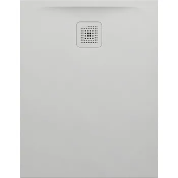Sprchová vanička Laufen Pro - vanička obdélníková 90x70 s odtokem na kratší straně, Marbond světle šedá H2169560770001