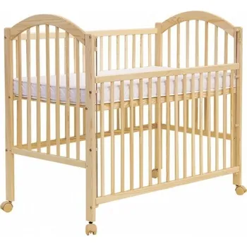 Dětská postýlka se stahovacím bokem Alenka 120x60 cm - borovice přírodní