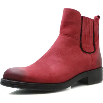 Dámská zimní obuv DÁMSKÉ KOTNÍKOVÉ BOTY ACORD 3332 210 ČERVENÁ Barva: Červená, Velikost: 37