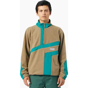 Pánská mikina Mikina Na Zip HUF Range Olive - L