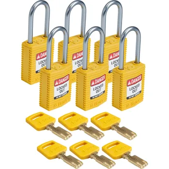 Visací zámek CPT-YLW-38AL-KD6PK