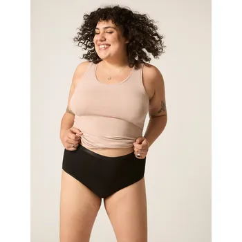 Menstruační kalhotky Menstruační kalhotky Modibodi Classic Full Brief Light-Moderate (MODI4017) XL